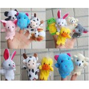 Set de 10 marionete pentru degete - animale JEMmarionet1