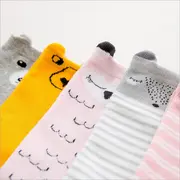 Sosete lungi cu animalute (Varsta: 2-4 ani, Culoare: Roz inchis) JEM8modsos10