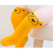 Sosete lungi cu animalute (Varsta: 2-4 ani, Culoare: roz cu pene) JEM8modsos14