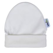 Caciulita pentru nou nascut Baby Hat (Culoare: Alb) JEMbj_3973