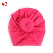 Turban bebelusi din bumbac (Culoare: Alb) JEMdrl1060