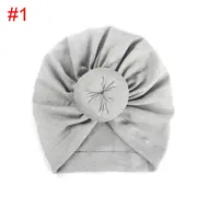 Turban bebelusi din bumbac (Culoare: Albastru) JEMdrl1054