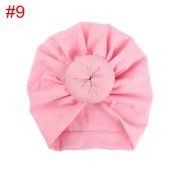 Turban bebelusi din bumbac (Culoare: Rosu) JEMdrl1059