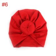 Turban bebelusi din bumbac (Culoare: Rosu) JEMdrl1059