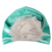 Turban bebelusi din catifea (Culoare: Rosu) JEMdrl1069