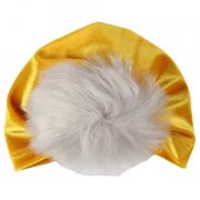 Turban bebelusi din catifea (Culoare: Turquaz) JEMdrl1070