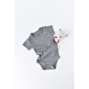 Body din bumbac organic Gri (Marime: 18-24 Luni) JEMBC-CSY5784-9