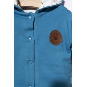 Jacheta cu urechiuse pentru copii Dogs, Tongs baby (Culoare: Mustar, Marime: 9-12 luni) JEMtgs_2908_8