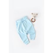 Pantaloni Bebe Unisex din bumbac organic Bleu (Marime: 6-9 luni) JEMBC-CSY5626-12