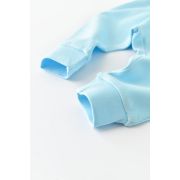 Pantaloni Bebe Unisex din bumbac organic Bleu (Marime: 6-9 luni) JEMBC-CSY5626-12