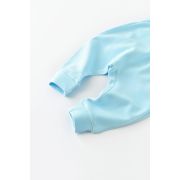Pantaloni Bebe Unisex din bumbac organic Bleu (Marime: 6-9 luni) JEMBC-CSY5626-12