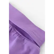 Pantaloni Bebe Unisex din bumbac organic Mov (Marime: 12-18 Luni) JEMBC-CSY5620-6