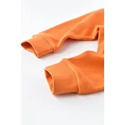 Pantaloni Bebe Unisex din bumbac organic Portocaliu (Marime: 18-24 Luni) JEMBC-CSY5624-9