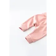 Pantaloni Bebe Unisex din bumbac organic Roz pudra (Marime: 6-9 luni) JEMBC-CSY5619-12
