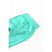 Pantaloni Bebe Unisex din bumbac organic Turcoaz (Marime: 6-9 luni) JEMBC-CSY5625-12