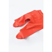 Pantaloni cu Botosei - Bumbac organic Caramiziu (Marime: 3-6 Luni) JEMBC-CSY5613-3