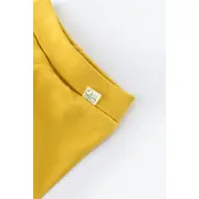 Pantaloni cu Botosei - Bumbac organic Galben pal (Marime: 6-9 luni) JEMBC-CSY5612-6