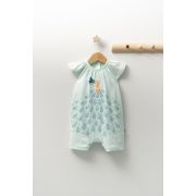 Salopeta de vara pentru bebelusi Peacock, Tongs baby (Culoare: Verde, Marime: 0-3 Luni) JEMtgs_4300_1