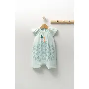Salopeta de vara pentru bebelusi Peacock, Tongs baby (Culoare: Verde, Marime: 6-9 luni) JEMtgs_4300_3