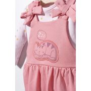 Set salopeta cu bluzita pentru bebelusi Cats, Tongs baby (Culoare: Roz, Marime: 9-12 luni) JEMtgs_2916_3