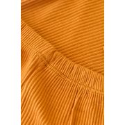 Set bluzita cu maneca lunga si panataloni lungi din bumbac organic si modal - Mustar (Marime: 3-6 Luni) JEMBC-CSYM11500-3