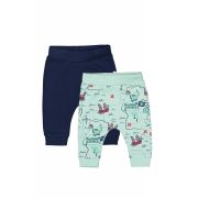 Set de 2 perechi de pantaloni Dino pentru bebelusi, Tongs baby (Culoare: Galben, Marime: 3-6 Luni) JEMtgs_3192_9