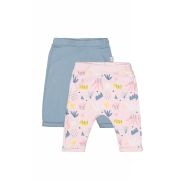 Set de 2 perechi de pantaloni Frunze pentru bebelusi, Tongs baby (Culoare: Verde, Marime: 3-6 Luni) JEMtgs_3190_1
