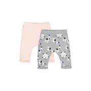 Set de 2 perechi de pantaloni Lame pentru bebelusi, Tongs baby (Culoare: Somon, Marime: 6-9 luni) JEMtgs_3148_11
