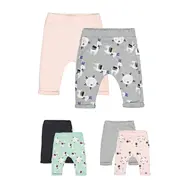 Set de 2 perechi de pantaloni Lame pentru bebelusi, Tongs baby (Culoare: Verde, Marime: 6-9 luni) JEMtgs_3148_3
