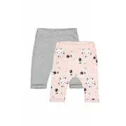 Set de 2 perechi de pantaloni Lame pentru bebelusi, Tongs baby (Culoare: Verde, Marime: 9-12 luni) JEMtgs_3148_4