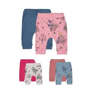 Set de 2 perechi de pantaloni Savana pentru bebelusi, Tongs baby (Culoare: Roz, Marime: 9-12 luni) JEMtgs_3186_8