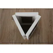 Kit rama foto tripla mobila cu cerneala pentru manuta si piciorus (Culoare rama: Alb, Culoare ink: Rosu) JEMdrl-r34