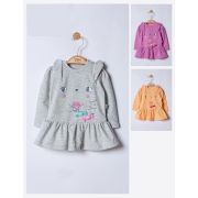 Rochita Sweets pentru fetite, Tongs baby (Culoare: Somon, Marime: 6-9 luni) JEMtgs_4047_11
