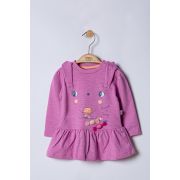 Rochita Sweets pentru fetite, Tongs baby (Culoare: Somon, Marime: 6-9 luni) JEMtgs_4047_11