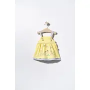 Rochita de vara cu pisicute pentru fetite, Tongs baby (Culoare: Galben, Marime: 3-6 Luni) JEMtgs_2557_2