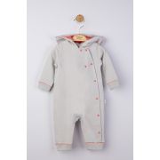 Salopeta cu gluga pentru bebelusi Ursulet, Tongs baby (Culoare: Galben, Marime: 3-6 Luni) JEMtgs_4120_5