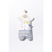 Salopeta de vara pentru bebelusi Summer, Tongs baby (Culoare: Roz, Marime: 0-3 Luni) JEMtgs_2870_1