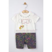 Salopeta de vara pentru bebelusi Swim, Tongs baby (Culoare: Alb, Marime: 3-6 Luni) JEMtgs_4141_5
