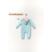Salopeta pentru bebelusi Scufita rosie, Tongs baby (Marime: 6-9 luni, Culoare: Corai) JEMtgs_4361_6