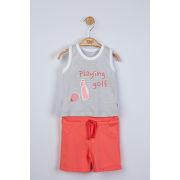 Compleu 2 piese Playing golf pentru baietei, Tongs baby (Culoare: Galben, Marime: 9-12 luni) JEMtgs_4124_9