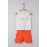 Compleu 2 piese Summer camp pentru baietei, Tongs baby (Culoare: Albastru, Marime: 12-18 Luni) JEMtgs_4185_1