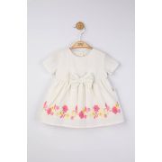Rochita eleganta cu broderie pentru fetite, Tongs baby (Culoare: Ecru, Marime: 24-36 luni) JEMtgs_3806_10