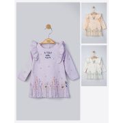 Rochita pentru fetite Picnic cu volanase, Tongs baby (Culoare: Mov, Marime: 18-24 Luni) JEMtgs_4057_2