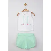 Set maiou de vara cu pantalonasi cu tulle pentru bebelusi , Tongs baby (Culoare: Galben, Marime: 6-9 luni) JEMtgs_4211_8