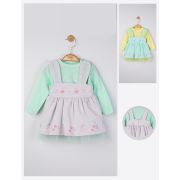 Set rochita cu bluzita pentru fetite Cirese, Tongs baby (Culoare: Galben, Marime: 18-24 Luni) JEMtgs_4212_7
