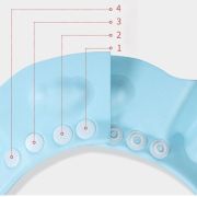 Aparatoare de sampon Pisicuta somnoroasa (Culoare: Galben) JEMdrl-chps2