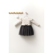 Rochita eleganta cu tulle pentru fetite Monster, Tongs baby (Culoare: Negru, Marime: 6-9 luni) JEMtgs_4417-3