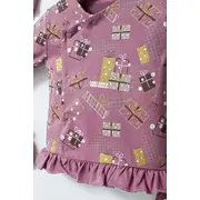 Set de 5 piese pentru nou nascut Fun Penguin, Tongs baby (Culoare: Gri) JEMtgs_4568-1