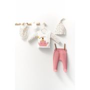 Set de 5 piese pentru nou nascut fetite Monster, Tongs baby (Culoare: Mov) JEMtgs_4415-1