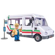 Autobuz simba fireman sam trevors bus cu figurina si accesorii hubs109252573038